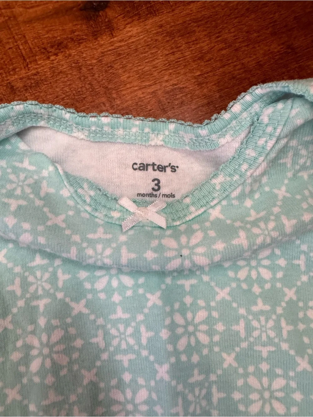 Carter's Mint Green & White Short-Sleeve One-Piece Bodysuit Set - 3 Pack
